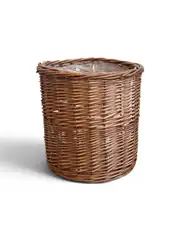 Rattan Saksı Kahverengi( İçi Poşetli )  3