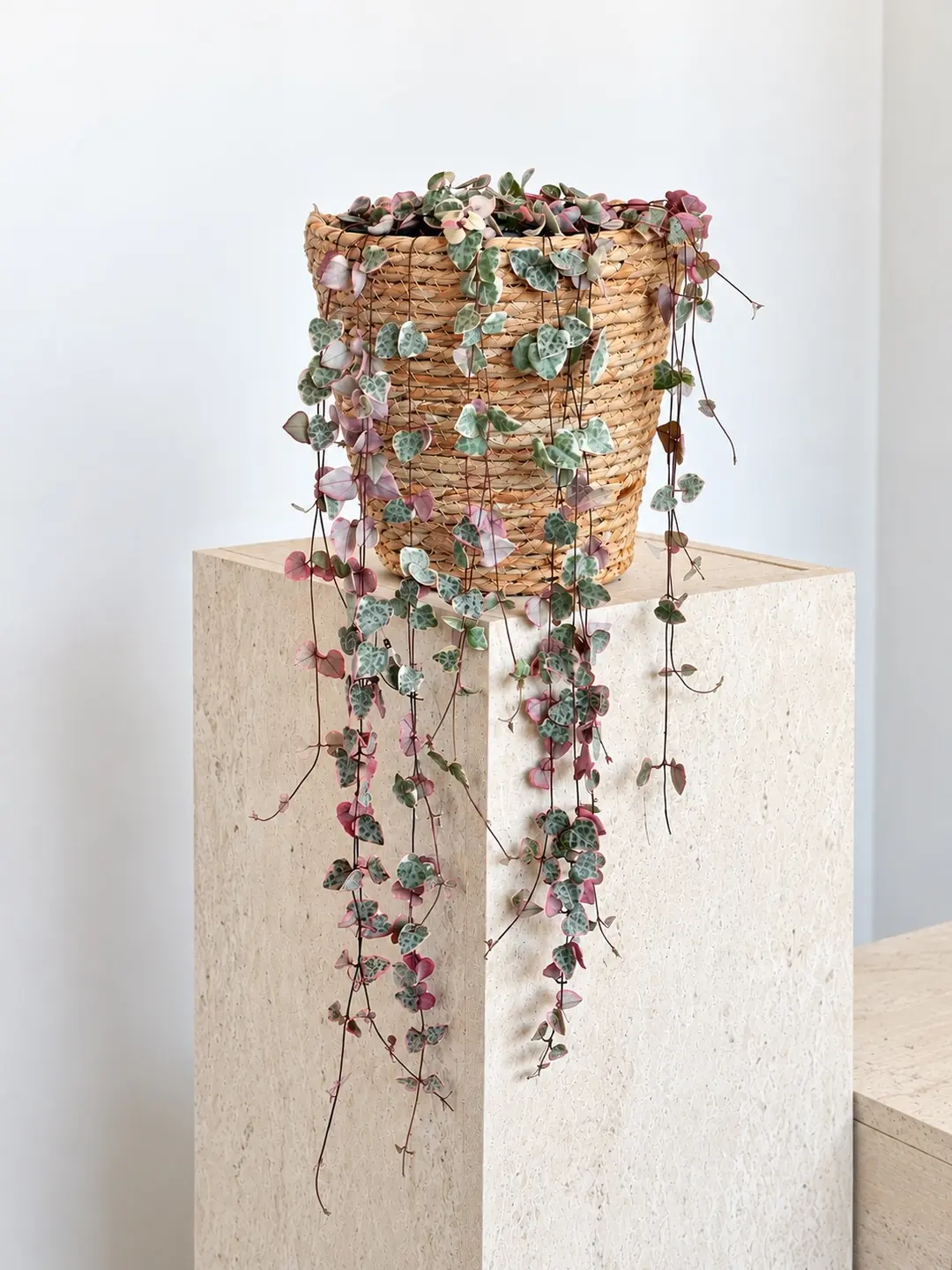 Kalp Kalbe Karşı Çiçeği - Ceropegia Woodii Variegata