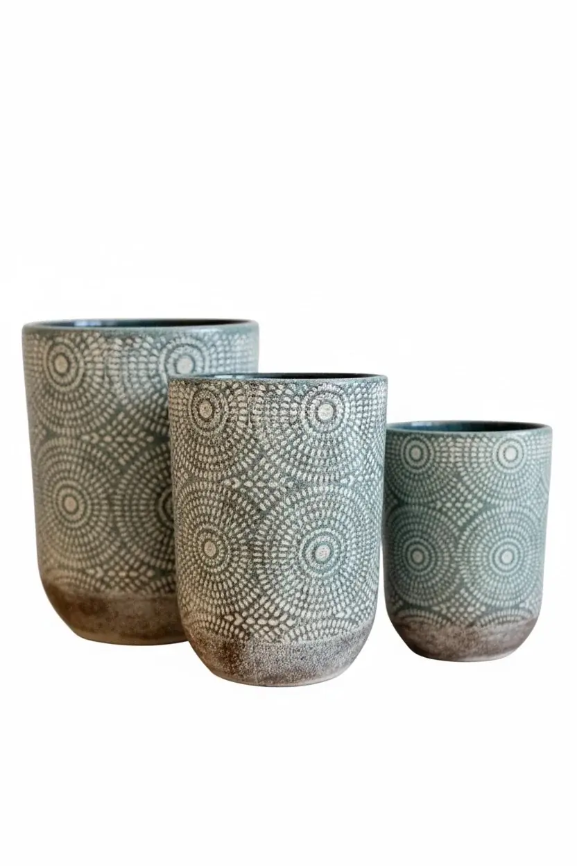 Milana Metal İthal Saksı