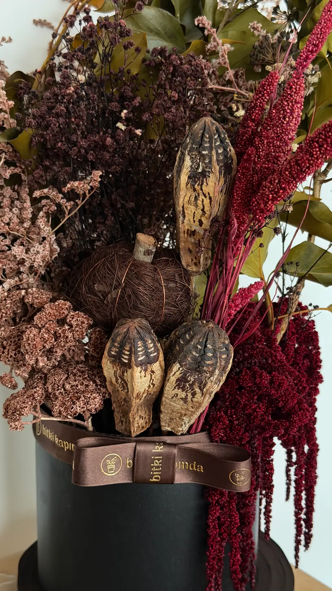 Autumn Prestige Premium Sonbahar Kurutulmuş Çiçek Aranjmanı 3